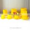 poultry feeder 2 KGS 210 mm yellow chicken food feeder