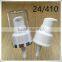 Yuyao factory 24mm plastic treatment pump/cream pump/pump spray