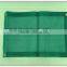 green safety net used in construction