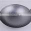 Cookware Manufacturer Two Handle Round Bottom Carbon Steel Wok