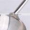 Best Handle integration Industrial Stainless Steel Induction Wok