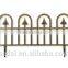 factory price golden plastic split rail fence