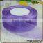 New Trend Gift Decorative Packing Silk Snow Organza Fabric Ribbon
