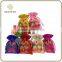 new style colorful shopping satin bag printing