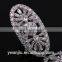 Wholesale Stock Small Order Fashion Women Hollow Garland Zircon Earrings