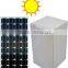 95L Solar Powered Single-door Household DC Compressor Upright Fridge