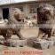 Hand Carved Lion Statue Sculpture for Sale