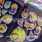 EMOJI SMILEY FACE childrens Puffy PVC Stickers 12 Packs 3 Different 4 Of Each