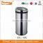 30L Square Stainless Steel Metal Touch Waste Bin