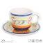 Cup Saucer silk screen high quality modern design top sale whloe sale