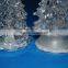 NEW LED 7 Color Height 9cm Changing Plastic Christmas Baubles Tree Night Light Lamp New Year Decoration Xmas Light Gift