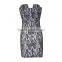 Strapless Off the shoulder Slim Mini Lace Sexy fashion Evening Dresses