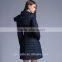 Hooded Thick Fashion Women's Clothing Denim Down Jacket Women Winter Down Jacket