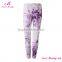 Free shipping purple slim high waist 92%Polyester 8%Spandex leggings