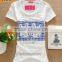 SHORT SLEEVE T SHIRT WOMEN, 100% COTTON