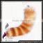 CX-R-04 Wholesale  Genuine Raccoon Tail Keychain