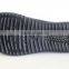 Exotic black and white color running shoes men with EVA outsole