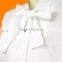 New design fashionable white women uniform long sleeve shirt