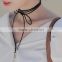 Gothic Choker Necklace Sets Velvet Chocker Jewelry Black Multilayer Chokers For Girls