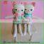 Handmade Cat Floral Sweet Kitty Plush ragdoll children stuffed toy cloth doll
