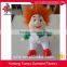 doll factory supply cute realistic girl baby plush doll wearing green dress