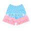 hot sale cute summer child shorts ruffled layers casual shorts