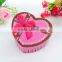Custom Heart Ribbon Bow Paper Box for Gift Packaging,Creative Wedding Candy Gift Box Stock,cutie inima