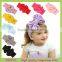 Crochet baby girl headbands
