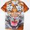 In Stock 3D Print T-shirt Orangutan Design Polyester & Cotton Material 3D Animal Pattern