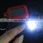 ABS material good quality led flashlight 3led keychain