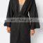 HOT sale Winter Fashion long Kimono Long Sleeve women Ribbed Cardigan