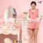 Pink Grey Silver Fiber Radiation Maternity Dress for Pregnant Women