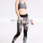 women camouflage tights custom logo fitness mesh yoga pants workout leggings active wear