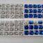 Capri Blue 18*18mm Square Shape Pointed Back Crystal Stones