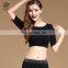 S-3118 Wholesale half sleeve modal women belly dance top