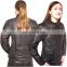 New style slim and smart genuine lamb leather jackets for women with big collar, Pakistan