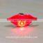 Fashionable lips shaped LED badge