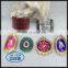 factory price cheap custom metal aluminum printed 3d wine emblem label with good sticker