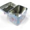 Promotion High Quality rectangle shape take away lunch tin box