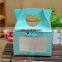 Empty Decorative Paper Gift Box With Clear Pvc Window