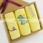 custom 100% cotton tea towel set in gift box