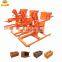 Small Scale Hollow Intelock Lego Clay Cement Brick Block Making Machine