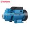 QB60 0.5hp 0.37kw Stainless Steel Shaft Peripheral Clean Water Pumps With Copper Wire Brass Impeller
