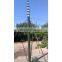 25m high mast for car mounting with electric motor