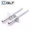 ALUMINUM MULTI GRIP OPEN END LARGE FLANGE HEAD BLIND POP RIVETS