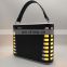 LED Light Metal Handbag Portable Outdoor Bluetooth Speaker