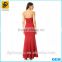 Dongguan Factory 2016 New Ladies Fashion Latest Sexy No- shoulder Straps Design Formal Dress