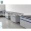 WUY chemistry laboratory furniture steel wood lab table corrosion resistant