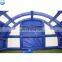 Outdoor Inflatable Paintball Tent For Bunker Sport Games , Blue Inflatable Wedding House Tent