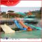 Commercial Aquapark Spiral Slide Fiberglass Slides Combination Spiral & Straight Slide